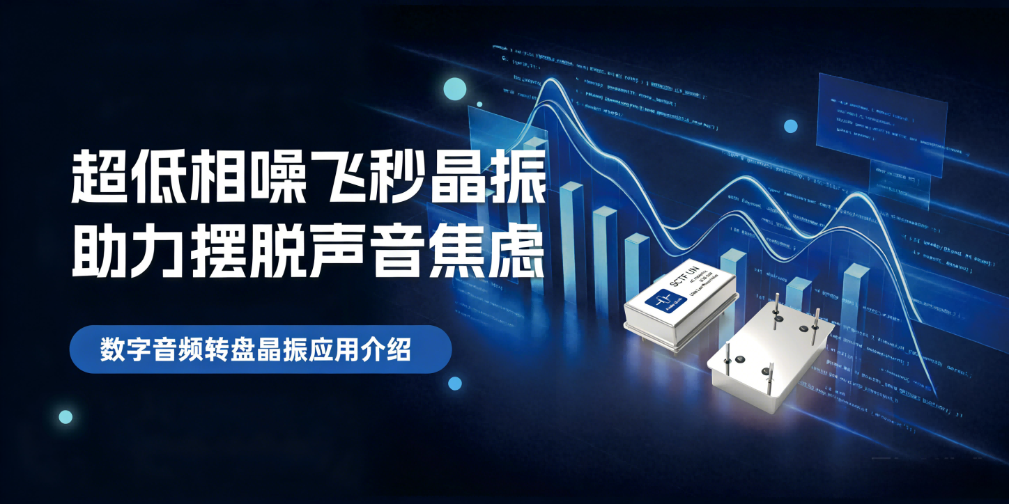 擺脫聲音焦慮！SCTF 星通時頻飛秒晶振升級數字音頻轉盤音質